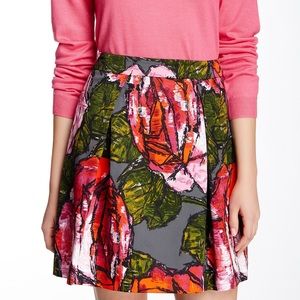 Trina Turk floral print skirt